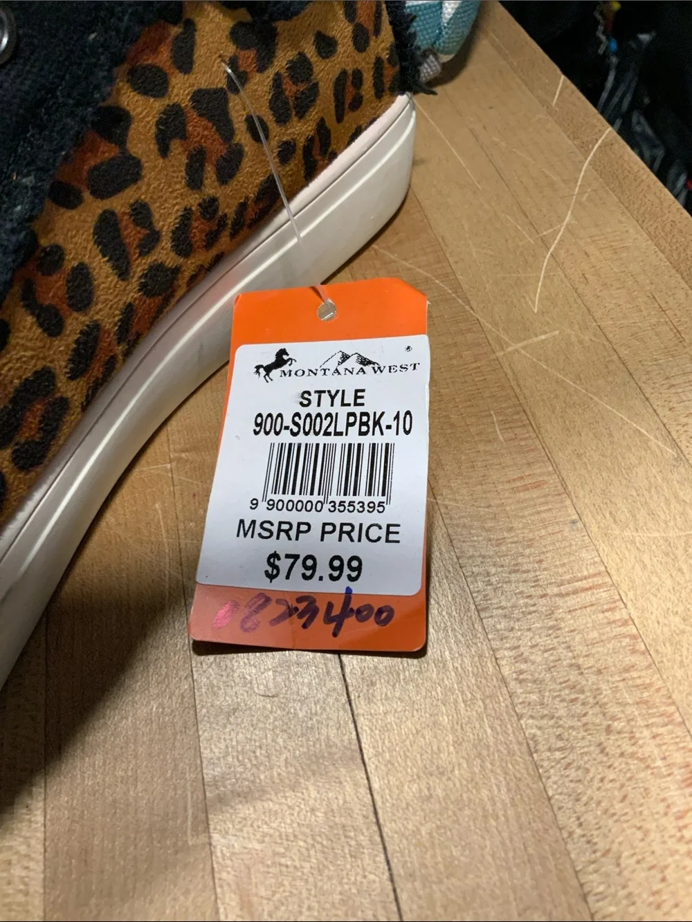 Montana West Leopard Print Slip-On Platform Sneakers - Women's Brown